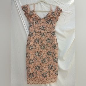 ASTR The Label Lace Vintage Look Dress Size Small